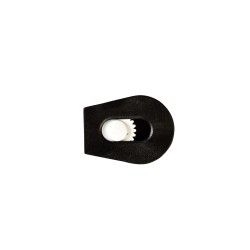 Зажим для шнура 4 мм KL  Чёрный + Белый (поштучно)  в Армавире