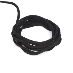 Шнур для одежды 4,5 мм, цвет Чёрный (на отрез)  в Армавире