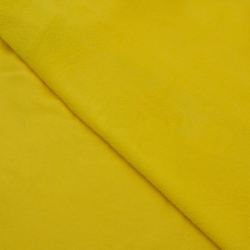 Флис Односторонний 180 гр/м2, Желтый (на отрез)  в Армавире