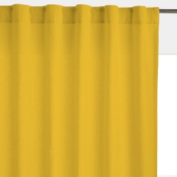 Штора уличная на Трубной ленте (В-220*Ш-145) Желтая, (ткань Оксфорд 600)  в Армавире