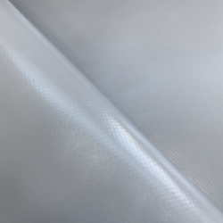 Ткань ПВХ 450 гр/м2, Серый (Ширина 160см), на отрез  в Армавире