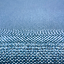 Ткань Блэкаут для штор светозатемняющая 85% &quot;Рогожка Синяя&quot; (на отрез)  в Армавире