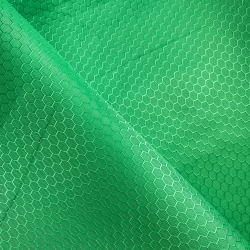 Ткань Оксфорд 300D PU Рип-Стоп СОТЫ, цвет Зелёный (на отрез)  в Армавире