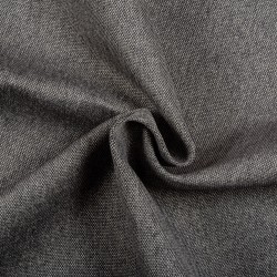 Ткань Рогожка (мебельная), цвет Серый (на отрез)  в Армавире