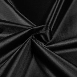 *Ткань Оксфорд 210D PU, цвет Черный (на отрез)  в Армавире
