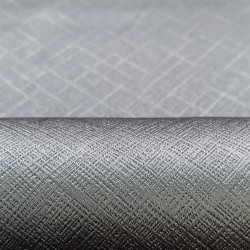 Ткань Блэкаут для штор светозатемняющая 100% &quot;Орнамент Серый&quot; (на отрез)  в Армавире