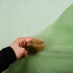 Москитная сетка (мягкая), цвет Темно-Зеленый (на отрез)  в Армавире